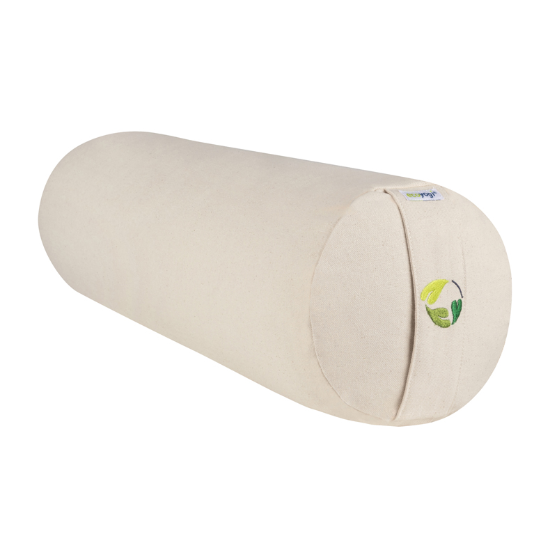 etiquette Milieuactivist wetgeving Yoga Bolster Naturel ✓ 100% ecologisch katoen