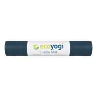 Ecoyogi Studio Allround Yogamat blauw -  Lang & Breed (200 x 80 cm)