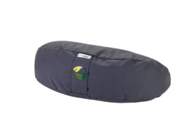 Ecoyogi Halve maan meditatiekussen Grijs