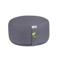 Ecoyogi meditatiekussen rond Grijs