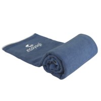 Ecoyogi Anti Slip Hot Yoga Handdoek - Blauw (183 x 62)